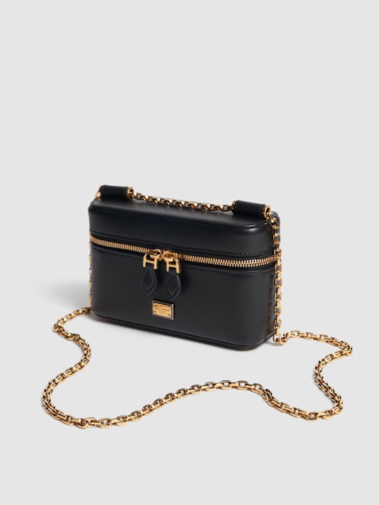 Small leather vanity case - Dolce&Gabbana - Women  | Luisaviaroma