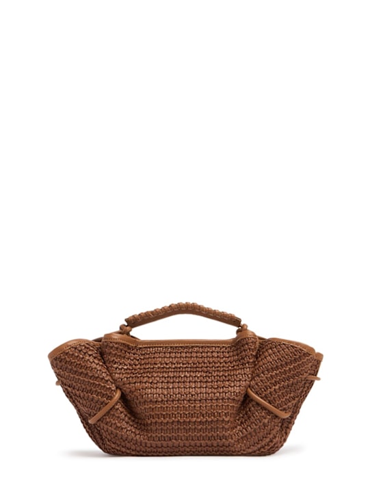 Hereu: Mini Arta raffia top handle bag - women_0 | Luisa Via Roma
