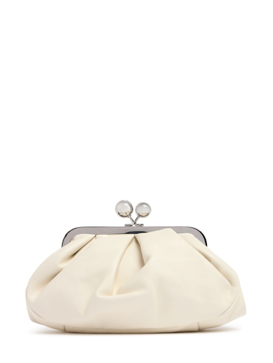 Weekend Max Mara: Prati leather clutch - women_0 | Luisa Via Roma