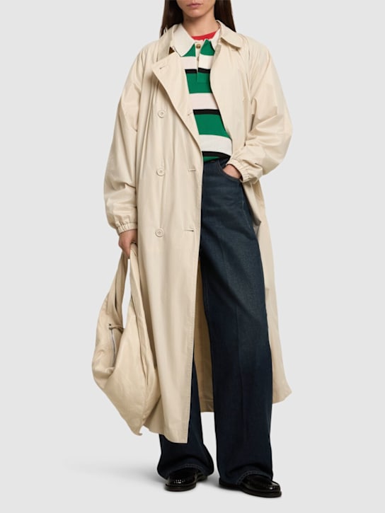 Marant Etoile: Cacilda コットンギャバジントレンチコート - women_1 | Luisa Via Roma