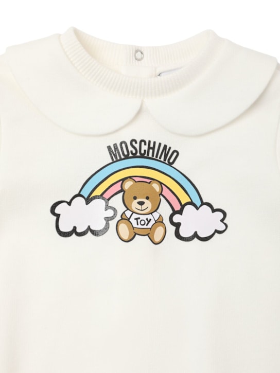 Moschino: コットンロンパース＆ハット - kids-girls_1 | Luisa Via Roma