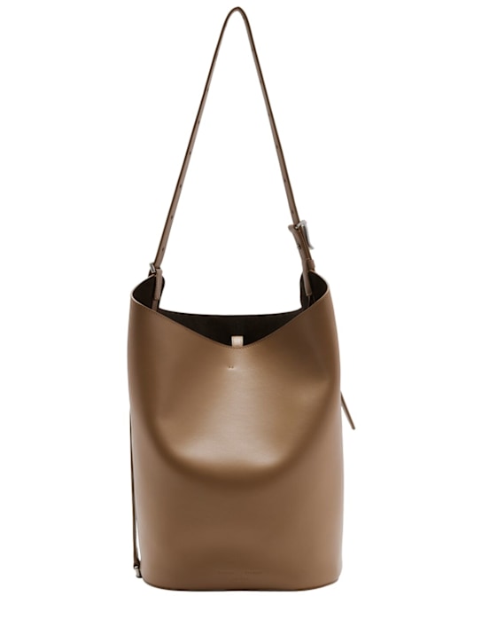 Proenza Schouler: Brant光滑皮革水桶包 - Cumin - women_6 | Luisa Via Roma