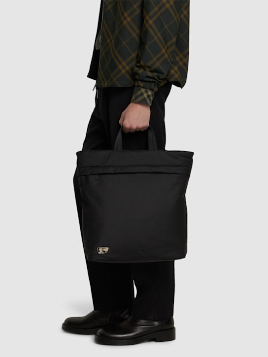 Burberry: Tote aus Baumwollmischung „Shield“ - men_1 | Luisa Via Roma