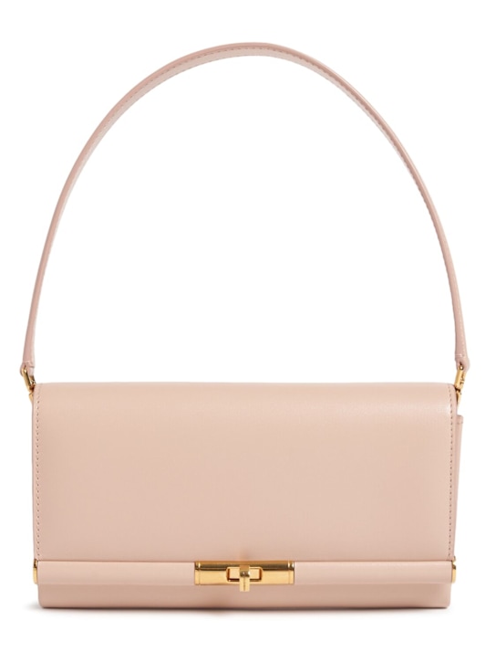 Dolce&Gabbana: Marlene palmellato leather wallet bag - women_0 | Luisa Via Roma