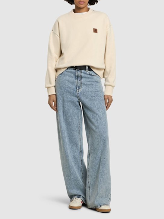 Carhartt WIP: Eldon cotton blend sweatshirt - women_1 | Luisa Via Roma