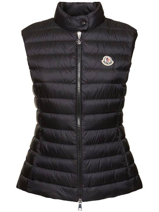 Moncler: Igens nylon down vest - women_0 | Luisa Via Roma