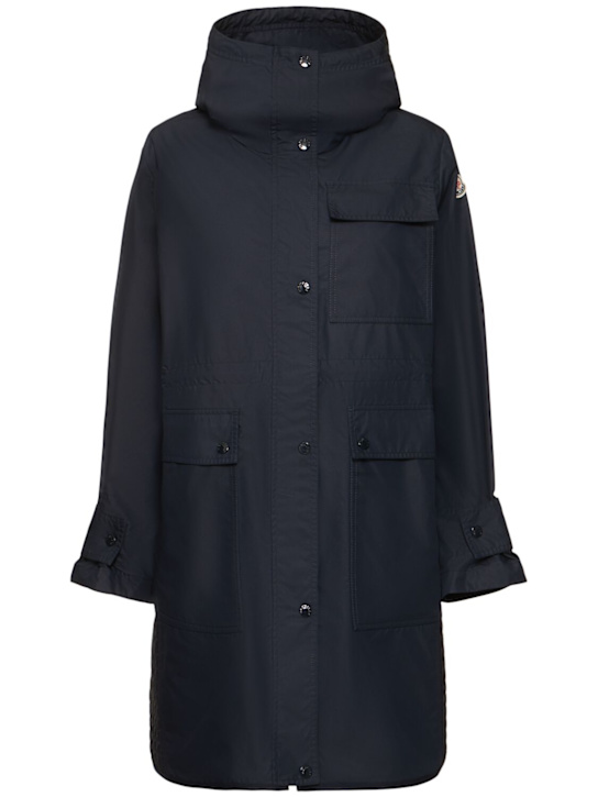 Moncler: Meudon long parka - women_0 | Luisa Via Roma