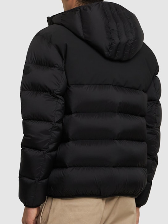 Moncler: Veumont nylon down jacket - Black - men_2 | Luisa Via Roma