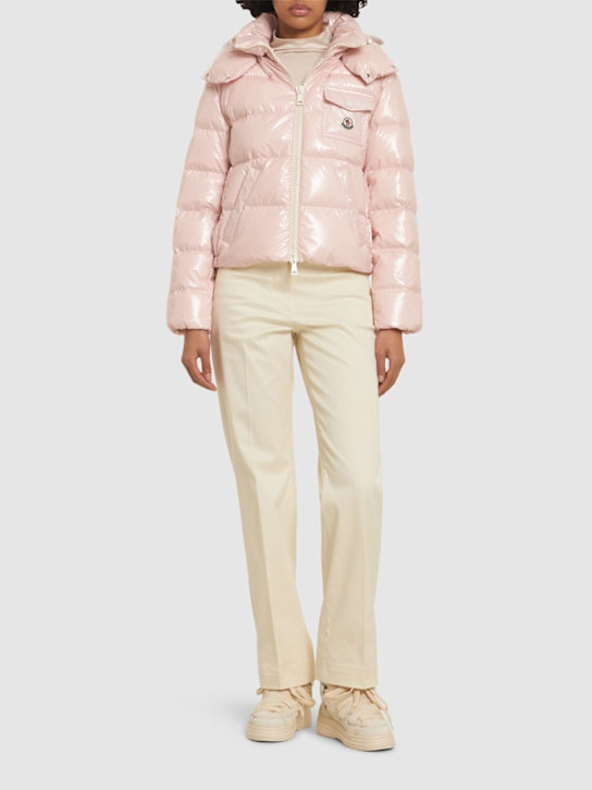 Moncler: Andro nylon down jacket - women_1 | Luisa Via Roma