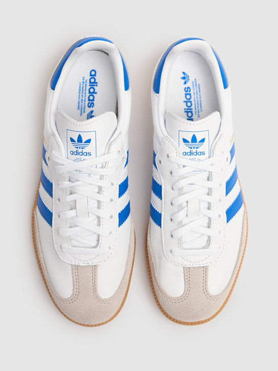 adidas Originals: Samba OG lace-up sneakers - White - kids-boys_1 | Luisa Via Roma