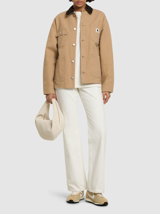 Carhartt WIP: Giacca workwear Michigan in cotone organico - women_1 | Luisa Via Roma
