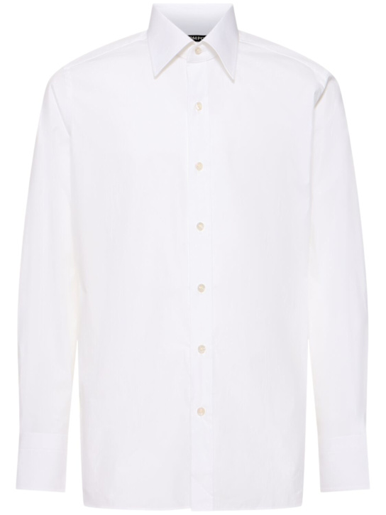 Tom Ford: Poplin slim fit shirt - men_0 | Luisa Via Roma