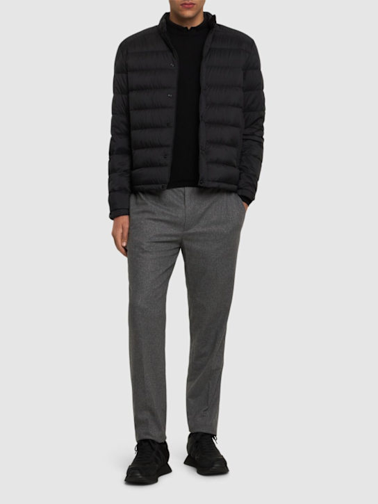 Moncler: Selves nylon down jacket - men_1 | Luisa Via Roma
