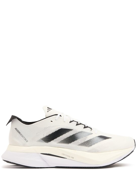 adidas Originals: Adizero Boston 12 sneakers - Beyaz - men_0 | Luisa Via Roma
