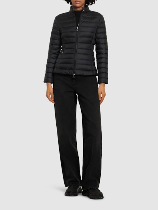 Moncler: Igelleナイロンダウンジャケット - women_1 | Luisa Via Roma