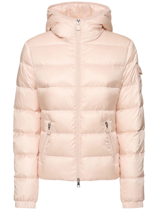 Moncler: Gles nylon down jacket - women_0 | Luisa Via Roma