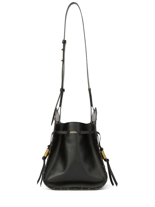 Isabel Marant: Silao leather bucket bag - women_0 | Luisa Via Roma