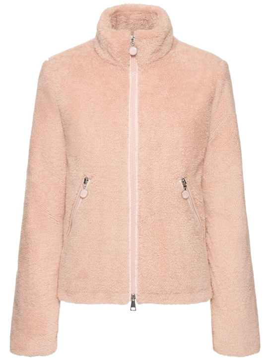 Moncler: Teddy capsule Polignac down jacket - women_0 | Luisa Via Roma