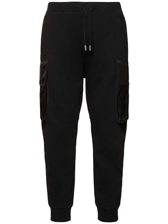 Dsquared2: Cypro stretch cotton cargo pants - men_0 | Luisa Via Roma