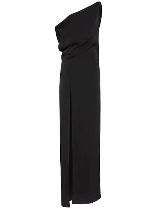Tom Ford: Viscose crepe cady evening dress - women_0 | Luisa Via Roma