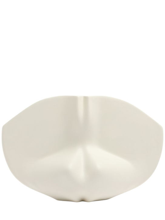 Cassina: Brolic ceramic vase - White - ecraft_0 | Luisa Via Roma