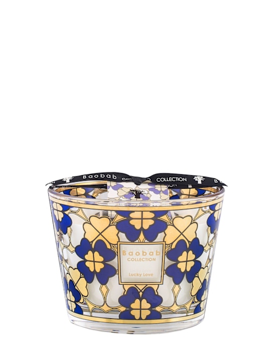 Baobab Collection: Max 10 Lucky Love candle - Blue/Gold - ecraft_0 | Luisa Via Roma