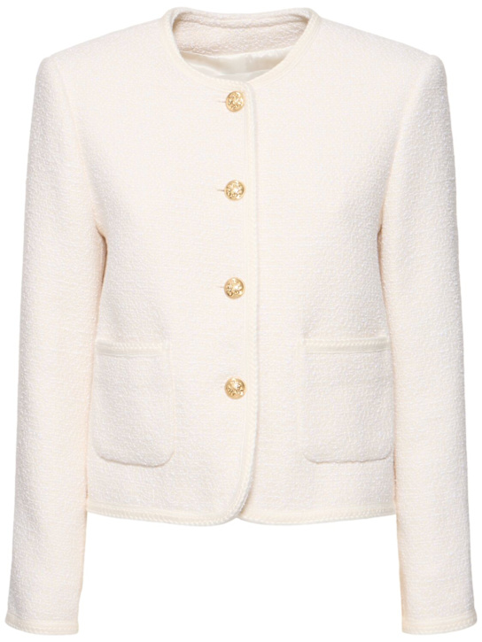 Dunst: Classic bouclé tweed jacket - women_0 | Luisa Via Roma