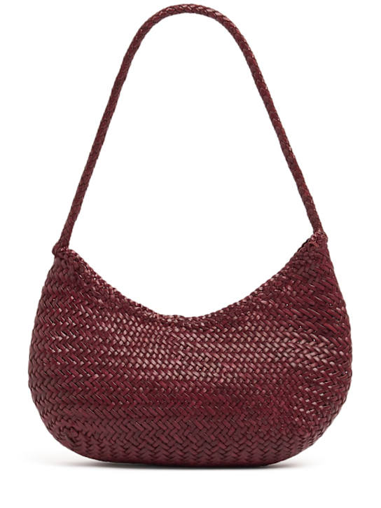 Dragon Diffusion: Nova Luna leather shoulder bag - Bordeaux - women_0 | Luisa Via Roma