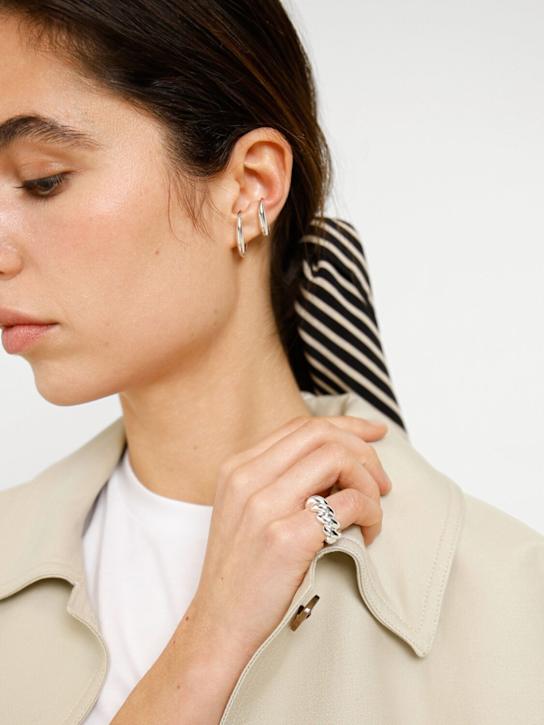 LIÉ STUDIO: The Christine thin ring - Silver - women_1 | Luisa Via Roma
