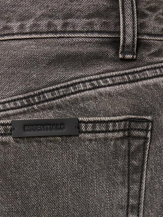 Fear of God ESSENTIALS: Vintage denim 5-pocket jeans - Vintage Black - men_4 | Luisa Via Roma