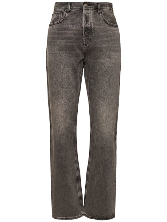Fear of God ESSENTIALS: Vintage denim 5-pocket jeans - Vintage Black - men_0 | Luisa Via Roma