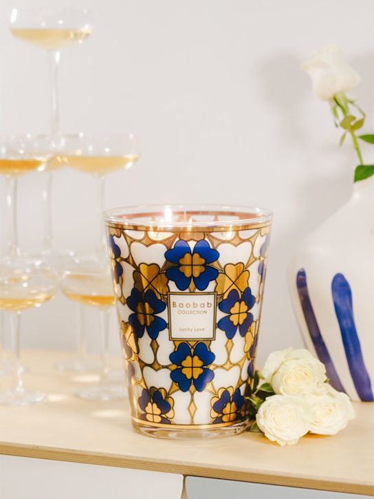Baobab Collection: Max 24 Lucky Love candle香氛蜡烛 - 蓝色/金色 - ecraft_1 | Luisa Via Roma