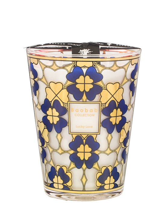 Baobab Collection: Max 24 Lucky Love candle香氛蜡烛 - 蓝色/金色 - ecraft_0 | Luisa Via Roma