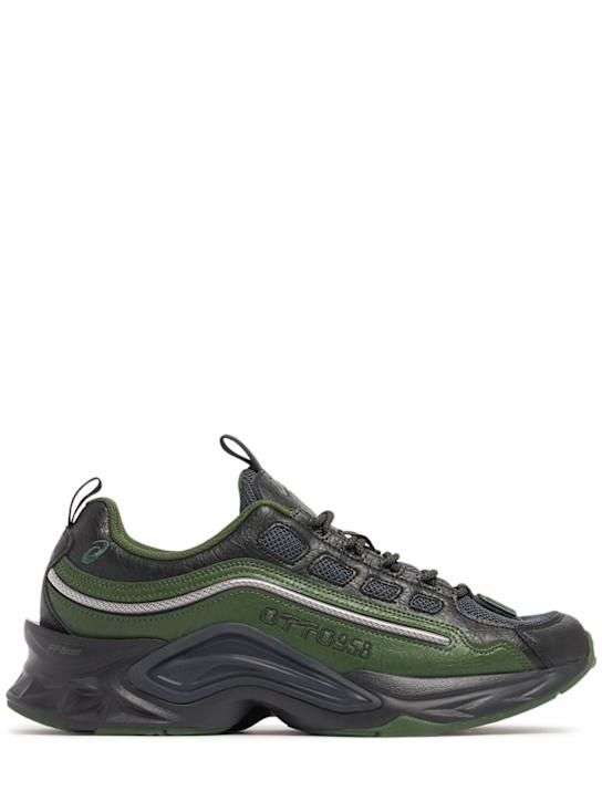 Asics: Otto958 Protoblast sneakers - Graphite/Forest - men_0 | Luisa Via Roma