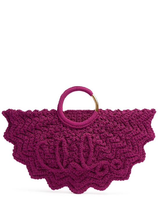 Chloé: Bracelet Paravent crochet top handle bag - women_0 | Luisa Via Roma