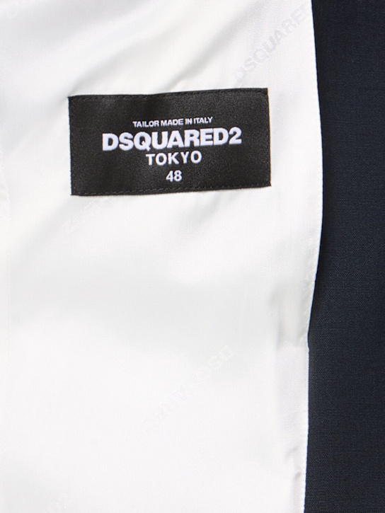 Dsquared2: Tokyo wool blend suit - Navy - men_6 | Luisa Via Roma