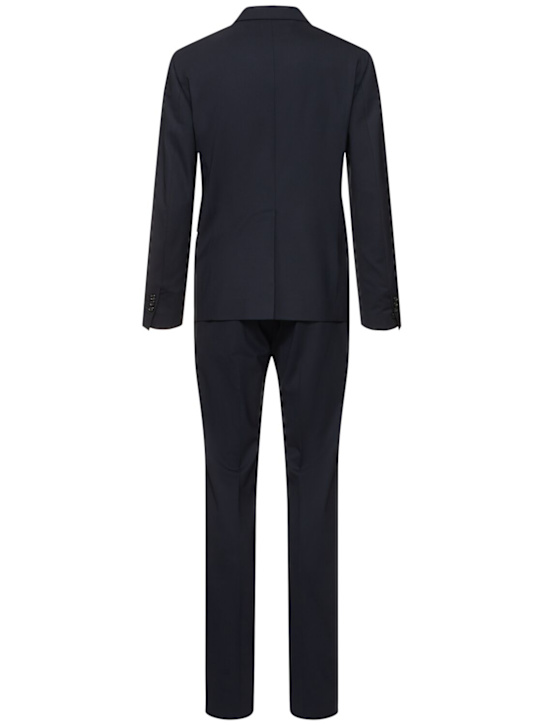 Dsquared2: Tokyo wool blend suit - Navy - men_4 | Luisa Via Roma