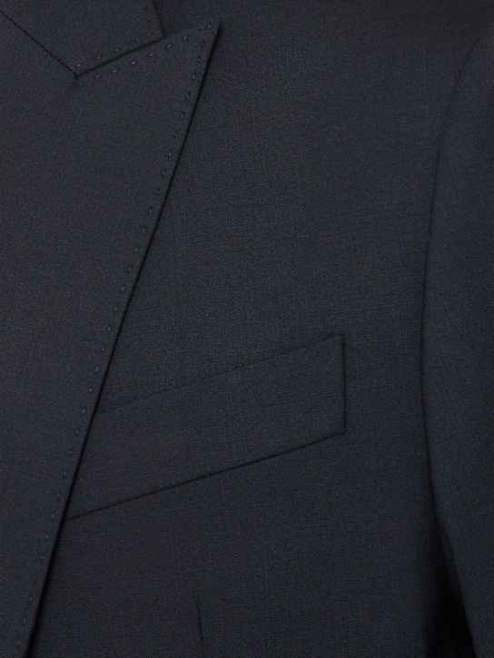 Dsquared2: Tokyo wool blend suit - Navy - men_5 | Luisa Via Roma