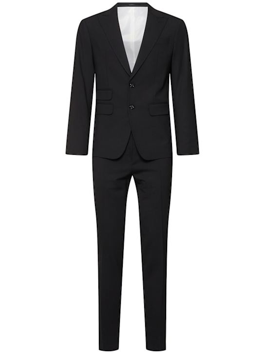 Dsquared2: Completo London in misto lana - men_0 | Luisa Via Roma