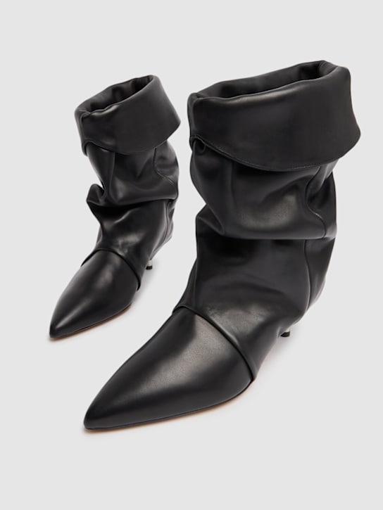 45mm edrik-gb leather tall boots - Isabel Marant - Women  | Luisaviaroma