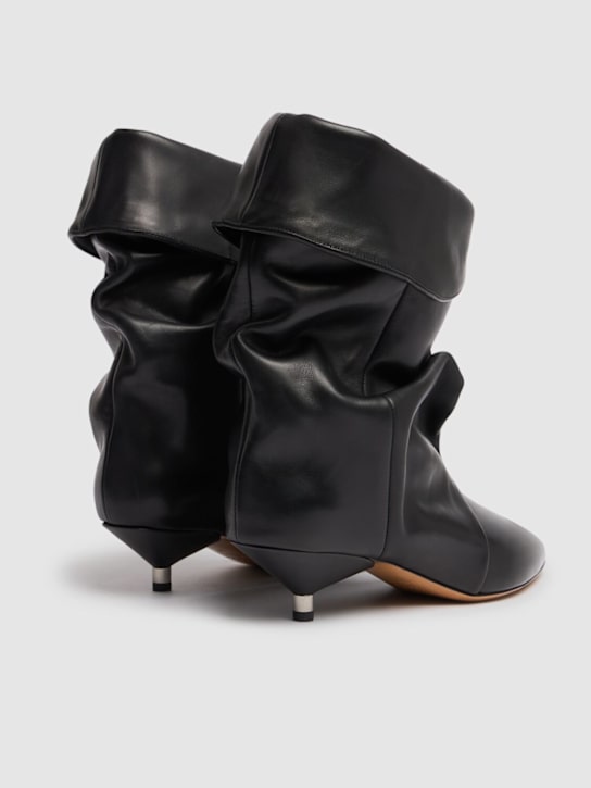 45mm edrik-gb leather tall boots - Isabel Marant - Women  | Luisaviaroma
