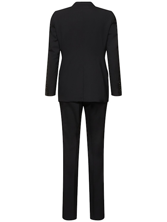 Tom Ford: Atticus super plain peak lapel wool suit - men_1 | Luisa Via Roma