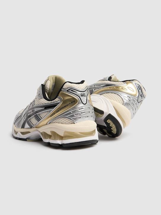 Asics: Gel-Kayano 14 sneakers - Birch/Silver - women_3 | Luisa Via Roma