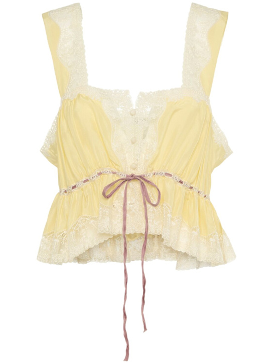 Chloé: Silk habotai top - women_0 | Luisa Via Roma