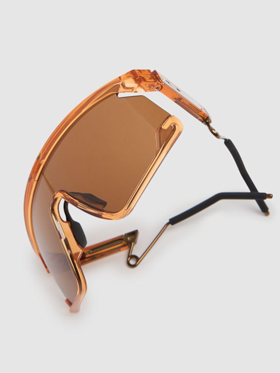 Oakley: Oakley Bxtr metal sunglasses - Transparent - men_2 | Luisa Via Roma