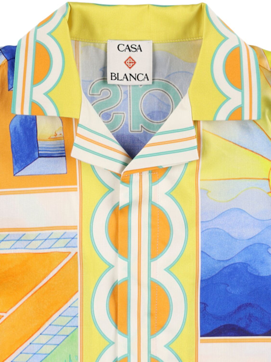 Casablanca: Printed shirt - Multicolor - kids-boys_1 | Luisa Via Roma
