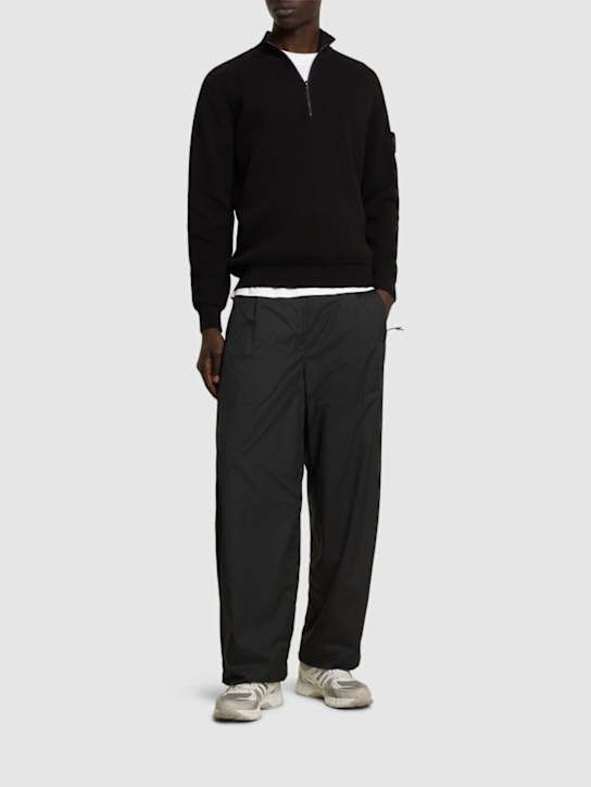 Stone Island: Cotton polo sweater - men_1 | Luisa Via Roma