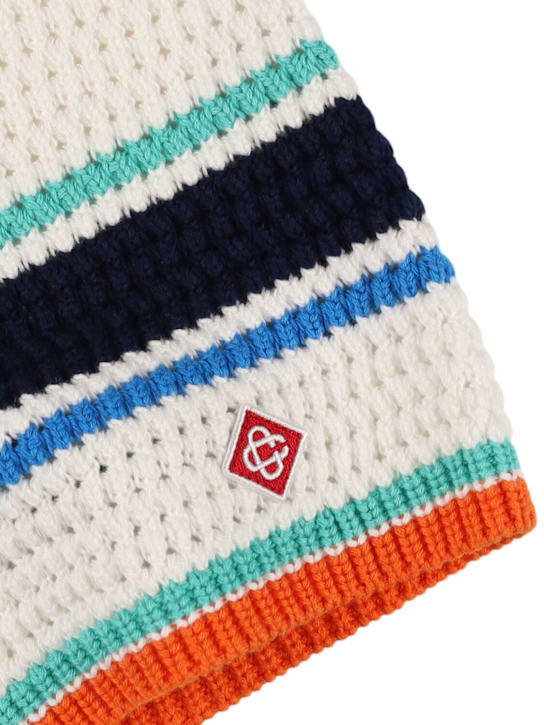 Casablanca: クロシェニットショートパンツ - kids-boys_1 | Luisa Via Roma