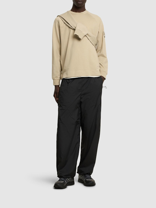 Stone Island: Ghost crewneck sweatshirt - Beige - men_1 | Luisa Via Roma
