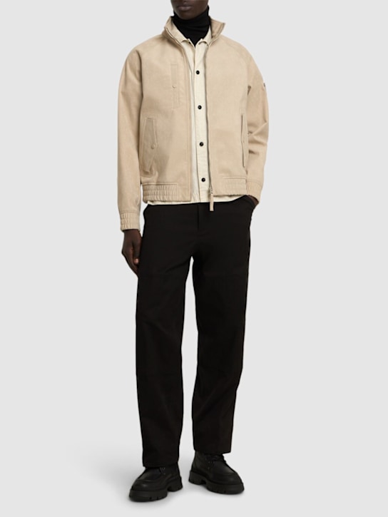 Stone Island: Ghost bomber jacket - men_1 | Luisa Via Roma